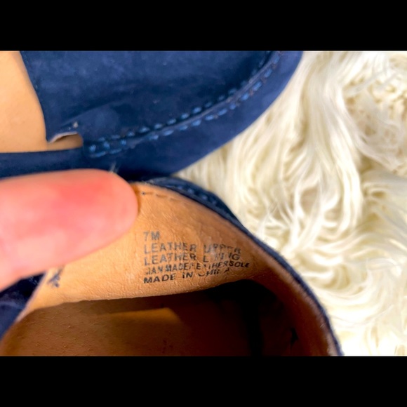 💙Navy Blue💙 Antonio Melani Oxford Slip On Flats - Picture 5 of 6